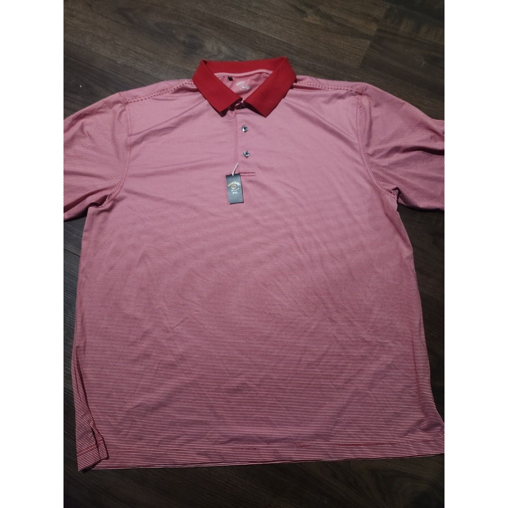 Monterey Club Dry Swing Men's Polo Golf Shirt red‎ Short Sleeve Size 3XL  NWT